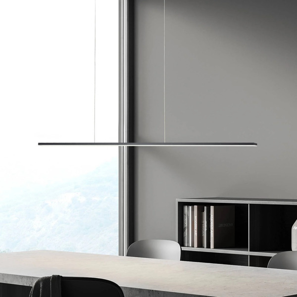  Bopp Żyrandol Led Bopp Baseline 2.0, Czarna, Długość 119 Cm 