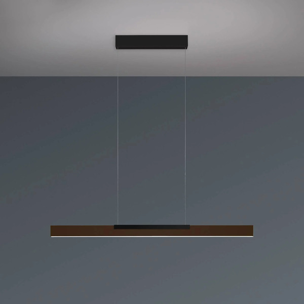  Bopp Żyrandol Led Bopp Nano 2.0, Długość 100 Cm, Brązowa/czarna 