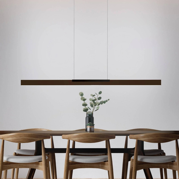  Bopp Żyrandol Led Bopp Nano 2.0, Długość 140 Cm, Brązowo-czarna 