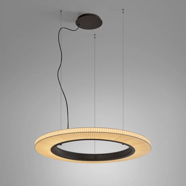  Bover Lampa Wisząca Bover Led Roda S/90, Brązowy/kremowy, 1-10v 
