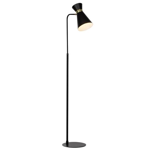  Brilliant Lampa Podłogowa Goldy, Regulowana 