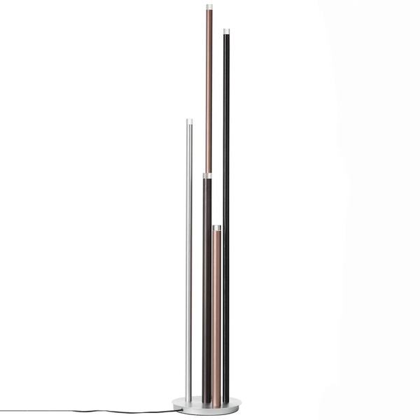 Brilliant Lampa Stojąca Led Cembalo 5-pkt., ściemniacz Nożny 