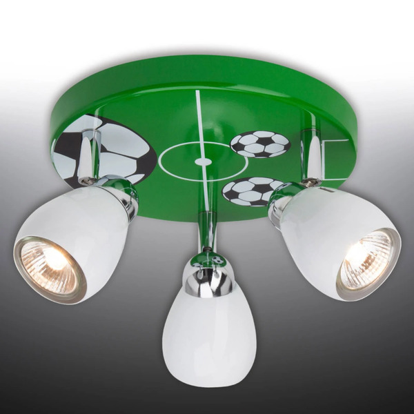  Brilliant Lampa Sufitowa Led Soccer, 3-punktowa 