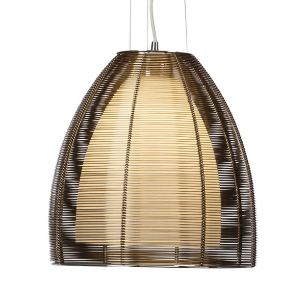  Brilliant Relax - Stylowa Lampa Wisząca, Brąz 