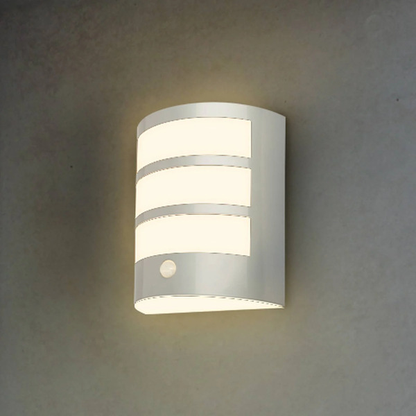  Briloner Akumulatorowy Kinkiet Zewnętrzny Led 3795014, Kolor Chrom, Czujnik, Ip44 