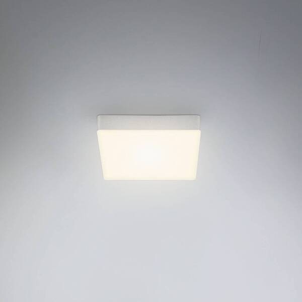  Briloner Lampa Sufitowa Led Flame, 15,7 X 15,7 Cm, Srebrna 