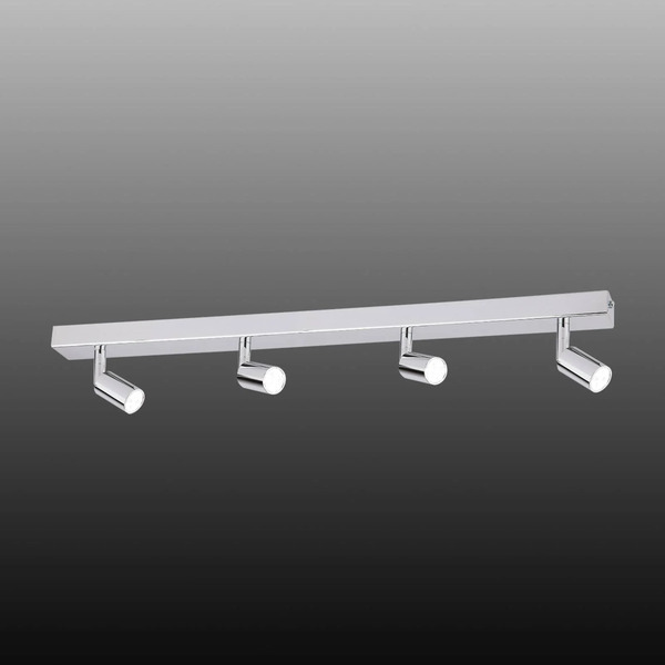  Busch Nowoczesna Listwa Led Sufitowa 4-punktowa 