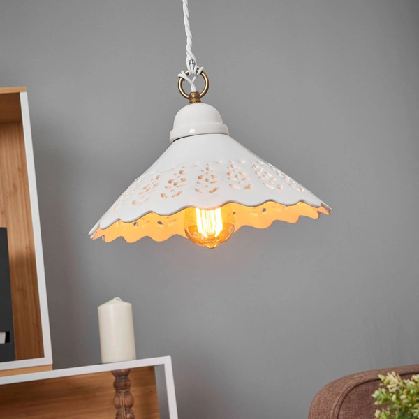  Ceramiche Lampa Wisząca Pizzo, 1-punktowa, 30 Cm 