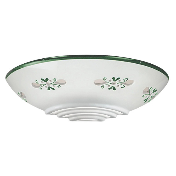  Cremasco Lampa ścienna Bassano Ceramiczna, Zielona 