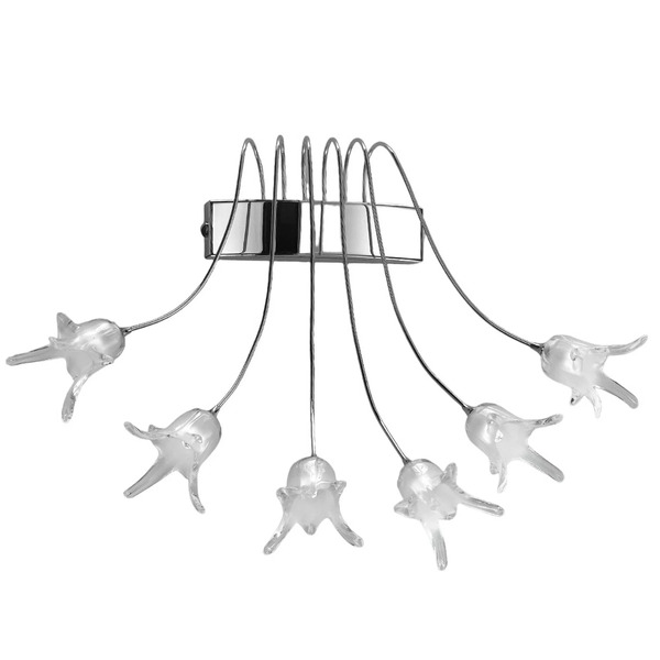  Cremasco Lampa ścienna 7130 Chrom 6-punktowa 