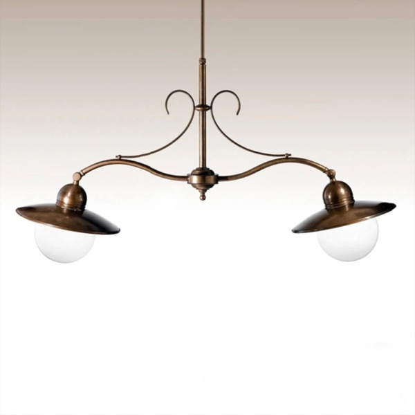  Cremasco 2-punktowa Lampa Wisząca Taverna 
