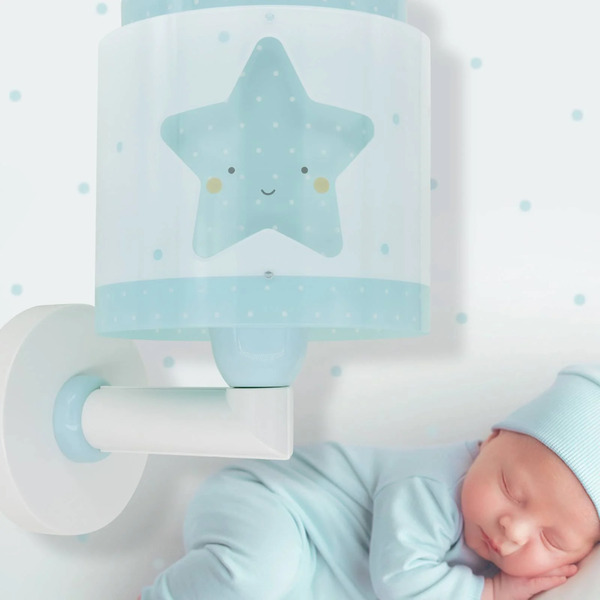  Dalber Dalber Baby Dreams Kinkiet Z Wtyczką, Niebieski 