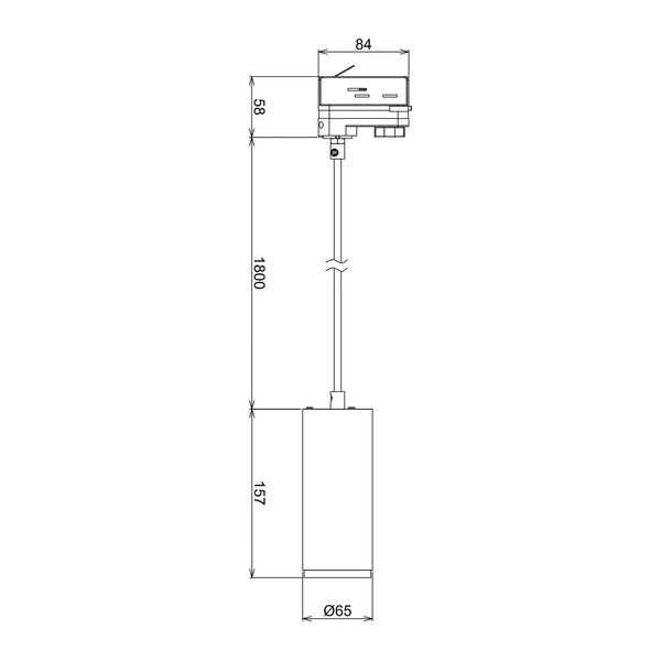  Deko-light Lampa Wisząca Led Lucea 3-fazowa 10 W Czarna 