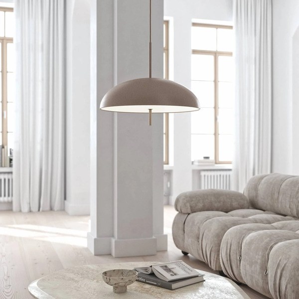  Dftp By Nordlux Lampa Wisząca Versale, Brązowa, ø 50 Cm 