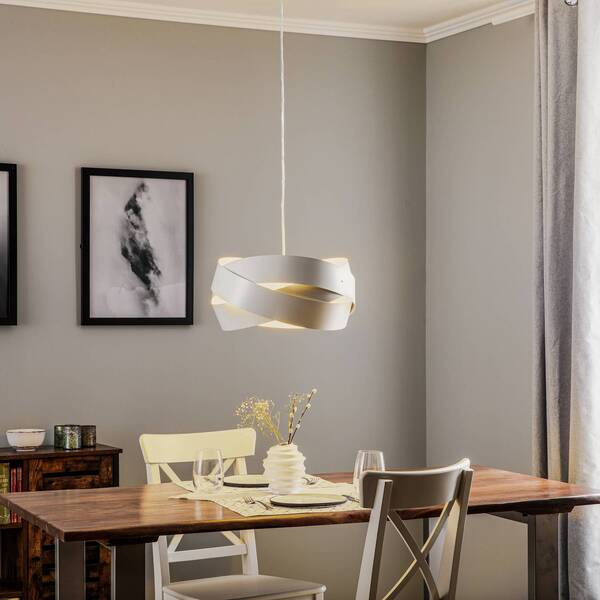  Domiluce Lampa Wisząca Tornado ø 40 Cm Biała 