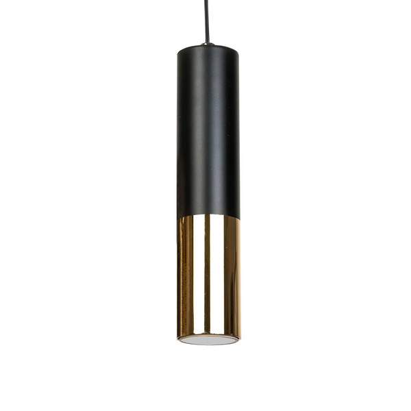  Domiluce Żyrandol Orino, Czarny/złoty, Metal, Gu10 