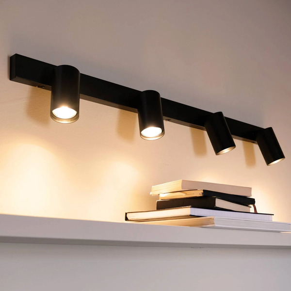  Dyberg Larsen Reflektor Sufitowy Dyberg Larsen Modern, Czarny, Długość 95 Cm 