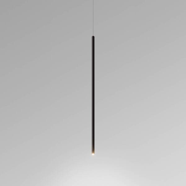  Egger Licht Egg Dls Lampa Wisząca Spago 60 T, Czarna, ø 1,4 Cm Aluminium 