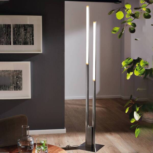  Eglo Connect Eglo Connect Fraioli-z Lampa Stojąca Led Nikiel 