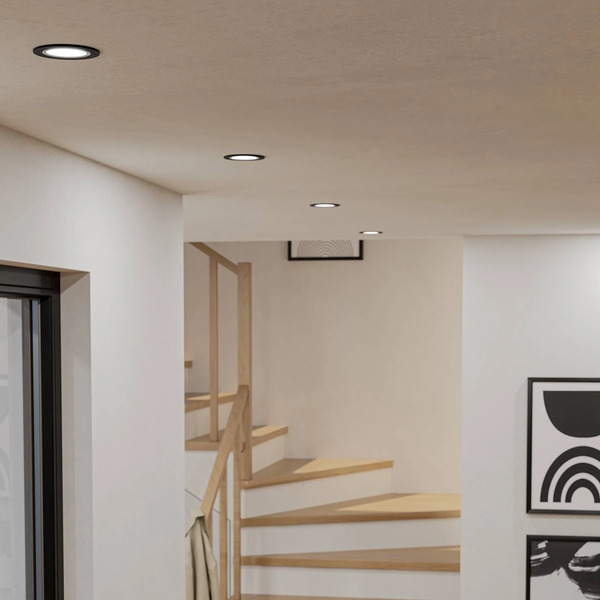  Eglo Connect Eglo Connect Inteligentna Lampa Led Carosso-z, ø 9 Cm, Czarna 