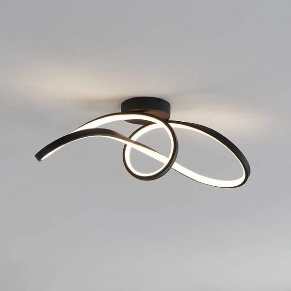  Eglo Eglo Connect Lampa Sufitowa Led Calarossa-z, Czarna, Aluminium 