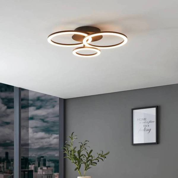  Eglo Connect Eglo Connect Parrapos-z Lampa Sufitowa Led, 3-pkt. 