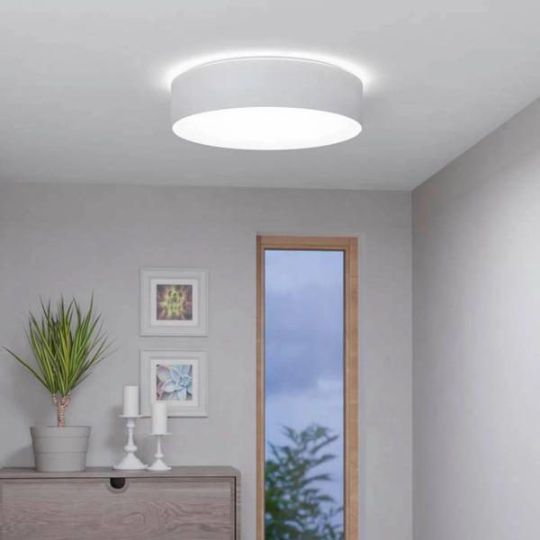  Eglo Connect Eglo Connect Romao-z Sufitowa Led, ø57cm, Biała 