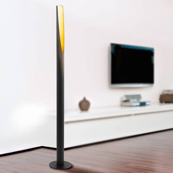  Eglo Lampa Stojąca Led Barbotto, Czarno-złota 