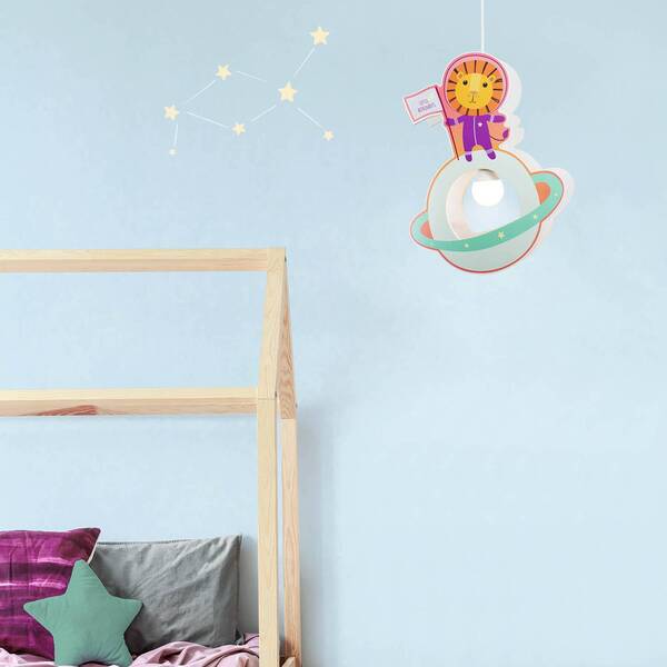  Elobra Lampa Wisząca Do Pokoju Dziecięcego Little Astronauts Lew 