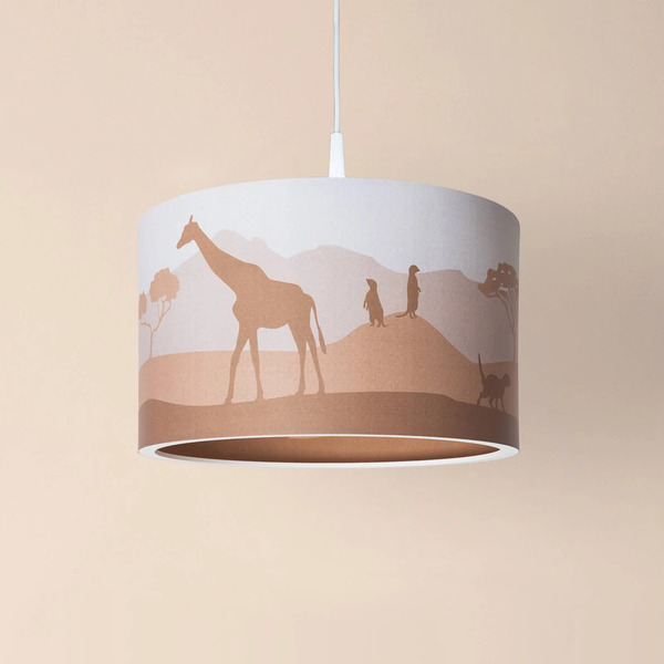  Elobra Lampa Wisząca 25/40 Scandi Savanne, ø 38 Cm, Pomarańczowa, E27 