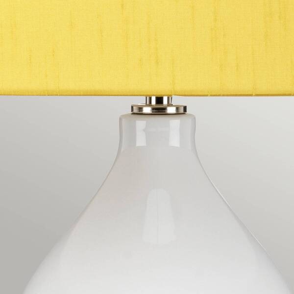  Elstead Lampa Stołowa Isla Nikiel Polerowany/żółta 