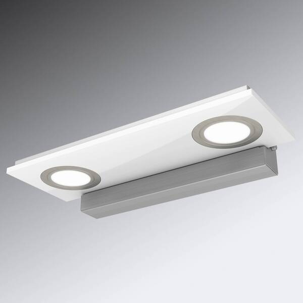  Evotec 2-punktowa Lampa Sufitowa Led Pano, Biała 