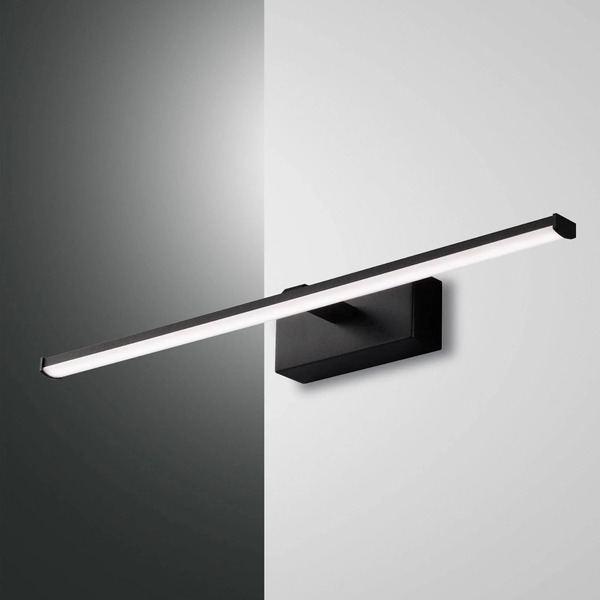  Fabas Luce Kinkiet Led Nala, Czarny, Szerokość 50 Cm 