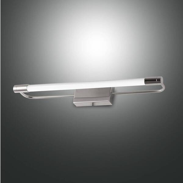  Fabas Luce Kinkiet Led Rapallo, Chrom, Ip44, 40 Cm 
