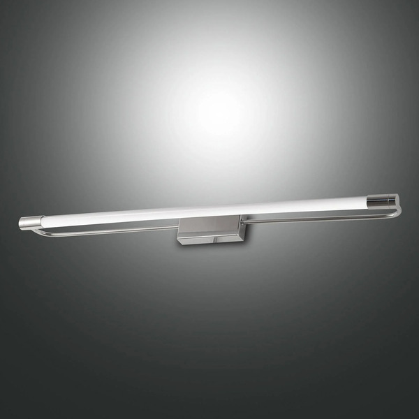  Fabas Luce Kinkiet Led Rapallo, Chrom, Ip44, 60 Cm 