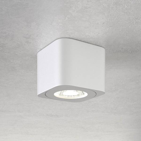  Fabas Luce Kwadratowy Downlight Led Palmi, Biały 