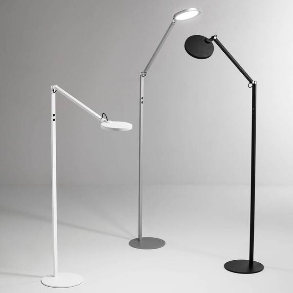  Fabas Luce Lampa Stojąca Led Regina 1-pkt. Czarna 