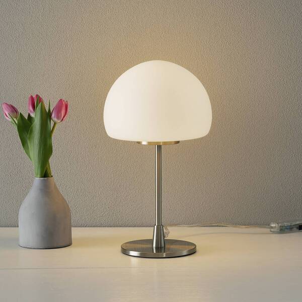  Fabas Luce Lampa Stołowa Gaia Big Z Funkcją Dotykową, Biała 