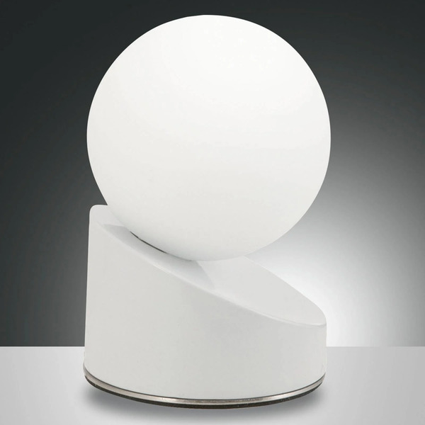  Fabas Luce Lampa Stołowa Led Gravity, Biała 