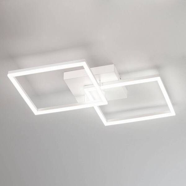  Fabas Luce Nowoczesna Lampa Sufitowa Led Bard, Biała 