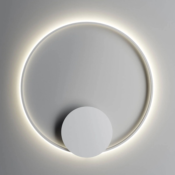  Fabbian Fabbian Olympic Kinkiet Led 3 000 k ø80cm Biały 