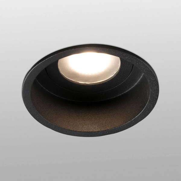  Faro Barcelona Reflektor Wpuszczany Hyde 1-punktowy Ip44 Czarny 
