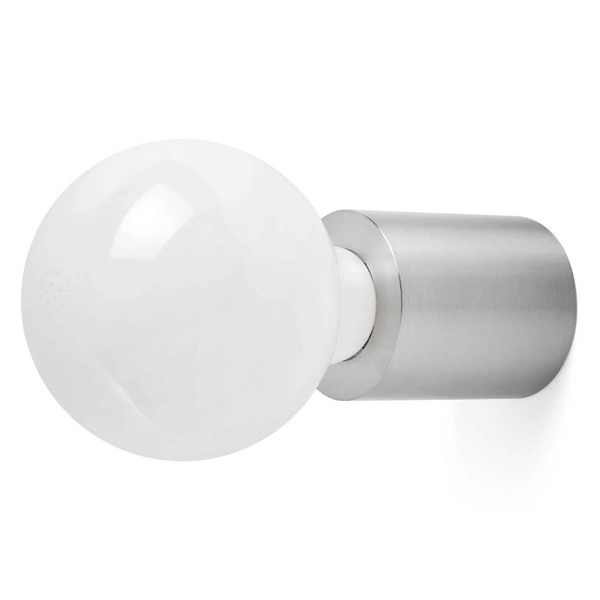  Faro Barcelona Ten – Lampa ścienna, Niklowy Matowy 