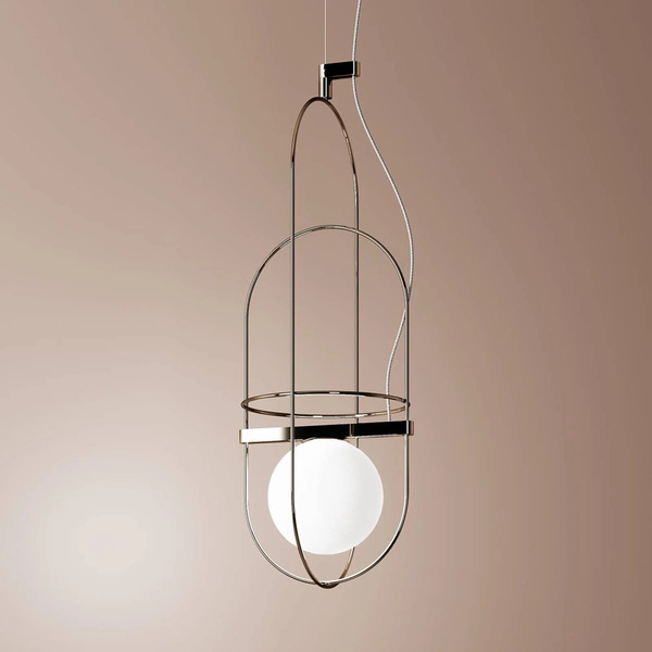  Fontana Arte Fontana Arte Setareh – Lampa Wisząca Led, Chrom 