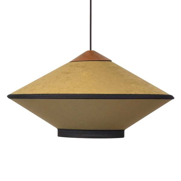 Forestier Żyrandol Forestier Cymbal S, Brązowy, ø 50 Cm, E27 