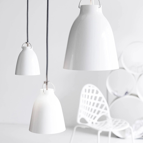  Fritz Hansen Fritz Hansen Caravaggio P1 Biały Połysk 