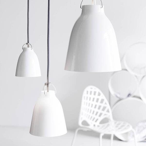  Fritz Hansen Fritz Hansen Caravaggio P2 Błyszcząca Biel 