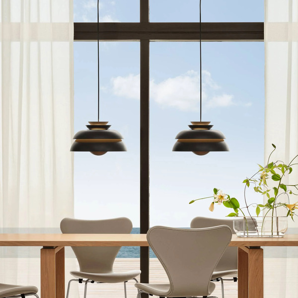  Fritz Hansen Fritz Hansen Concert P1 Lampa Wisząca Czarna 32cm 