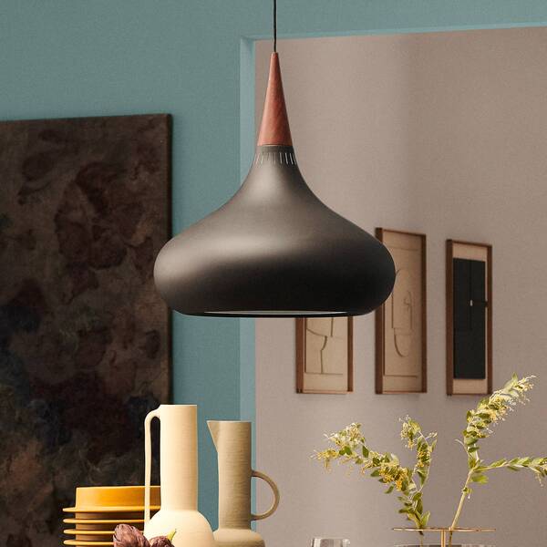  Fritz Hansen Fritz Hansen Orient P2 Lampa Wisząca Czarna/różowa ø 34 Cm 