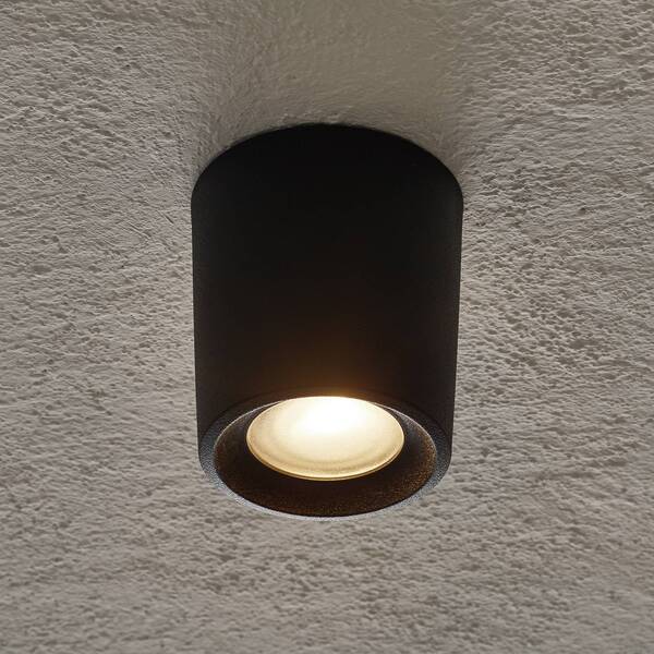  Fumagalli Downlight Livia 9,6 Cm Czarny/szroniona żywica Syntetyczna Gu10 Cct 